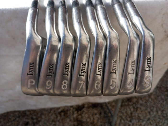 Lynx golf irons. Right handed clubs.