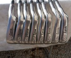 Lynx golf irons. Right handed clubs.