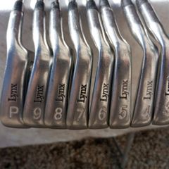 Lynx golf irons. Right handed clubs.