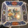 Vintage Japanese Porcelain Square Dish - Daiichi Toki Imari Style Image 2