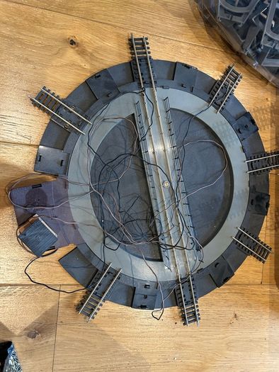 Hornby and Bachmann trains, track and controller