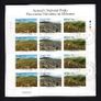 2011 Ireland National Parks of Ireland (Ballycroy, The Burren, Connemara, Gleneagh, Killarney & Wicklow Mountains) Commemorative Stamps Plate 1A1A1A1A Fine CDS Used with Dublin cancel of 7th June 2011 (First day of issue) on envelope extract Image 2