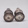 Pair of sterling silver salt pepper shakers Image 2