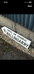 Ballingarry Road Sign