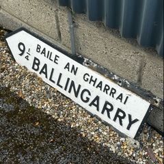 Ballingarry Road Sign