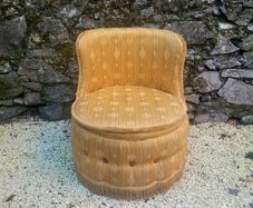 Mid-century bedroom chair