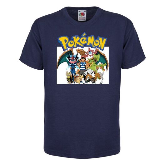 children t-shirt Pokemon + World book New