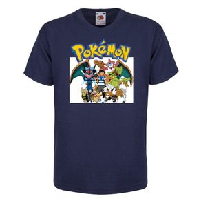 children t-shirt Pokemon + World book New