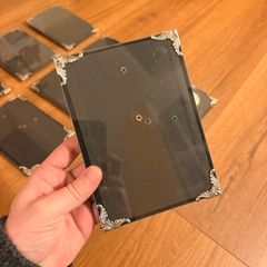 Glass Frames with decorative edging
