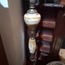 Onyx and Brass Standard Lamp 143cm Image 2
