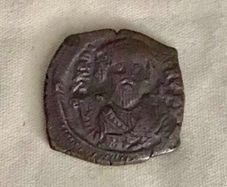 Byzantine Empire Emperor Phocas 602 AD Half Follis