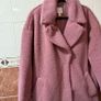 H&M Borg Fur Coat - Size L Image 5
