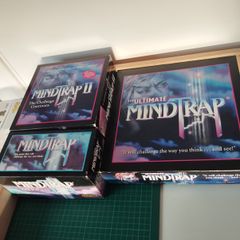 MindTrap Board Game Lot 3 Games