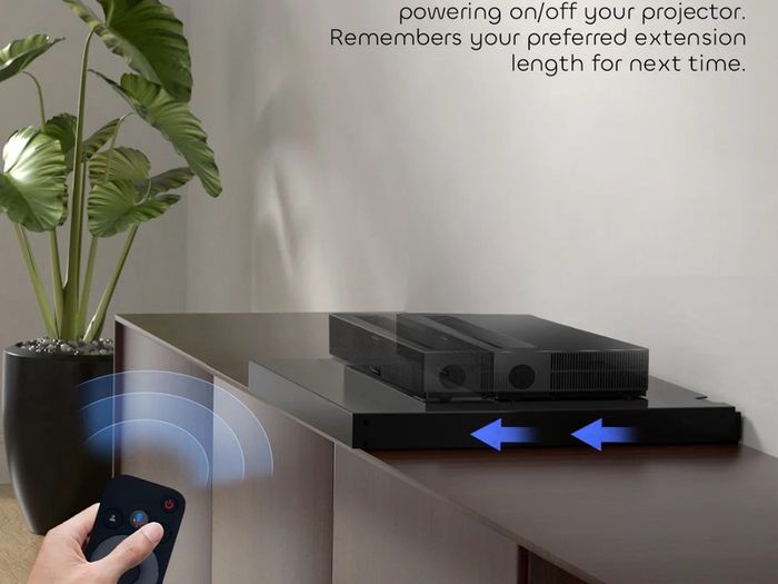 Motorised Intelligent Sliding Tray For UST Projectors