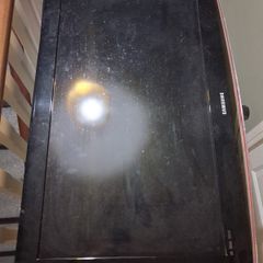 Television and Keyboard - No power supply Single fold out bed and mattress. Attic clearance