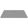 Shower Base Tray SMC Grey 90x80 cm Image 3