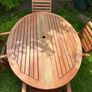 Garden table & chairs Image 4