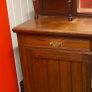 an antique Victorian or Edwardian mirror-back chiffonier sideboard . Image 2