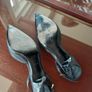 Black Prada sling back stilettos Image 2
