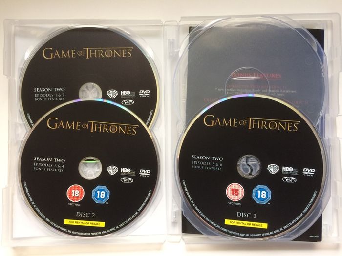 Game Of Thrones (Complete Collection 1-8 + Conquest & Rebellion) [DVD TV Boxsets]
