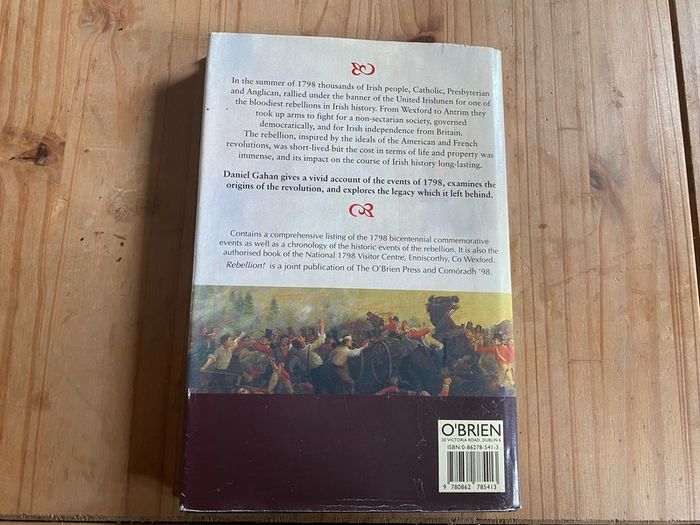 Rebellion! Ireland in 1798 Daniel J. Gahan Book