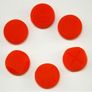 PS Vita 1000 2000 Silicone Analog Thumb Stick Grips Caps Red PSP Red Image 2