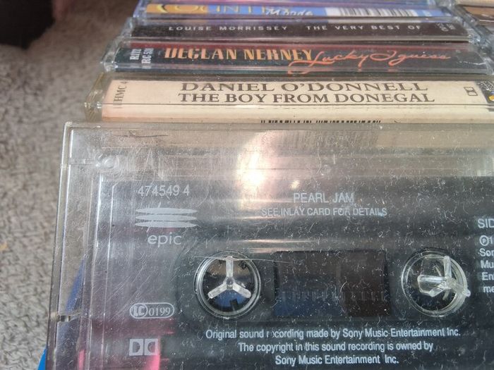 selection of four track tapes