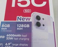 5G - Xiaomi Redmi 15C , 8GB RAM , 128GB , 6.9" , 120Hz , Camera 50MP - 6000mAh