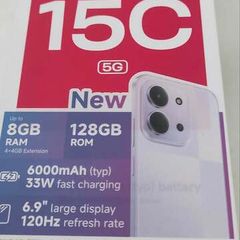 5G - Xiaomi Redmi 15C , 8GB RAM , 128GB , 6.9" , 120Hz , Camera 50MP - 6000mAh