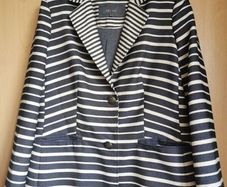 NEW - M&S per una stripe blazer UK 14