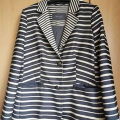 NEW - M&S per una stripe blazer UK 14