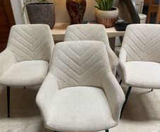 4 x Gorgeous High Quality Well Padded Kitchen Dining Chairs - Can Deliver