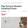 Play Factory Wooden Climbing Frame Image 3
