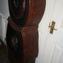 Antique 18th Century Swedish Rosemal Grandmother Clock (height 86") (works well and keeps time) Image 9