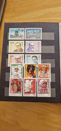 80's Poland Post Stamps