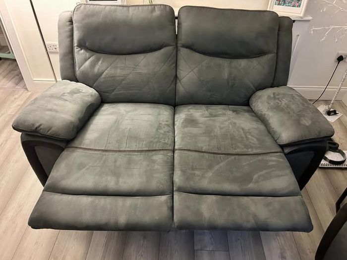 2 seater reclining sofa