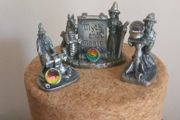 Metal Mini Figures - Myth &amp; Magic - Set of 3 - Wizards
