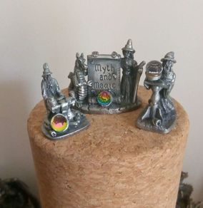 Metal Mini Figures - Myth & Magic - Set of 3 - Wizards