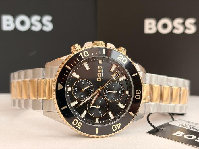 Hugo Boss Mens Gold Steel Case Watch 1513908