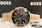 Hugo Boss Mens Gold Steel Case Watch 1513908
