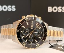 Hugo Boss Mens Gold Steel Case Watch 1513908