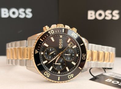 Hugo Boss Mens Gold Steel Case Watch 1513908