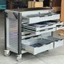 Manarola 12 Drawer Tool Box - Fully Loaded With Tools Image 2