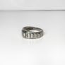 Sterling Silver Ring with CZ Stone Image 3