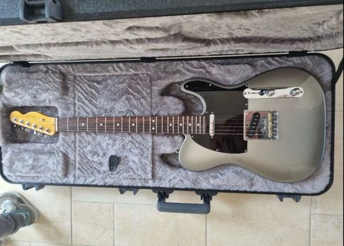 Fender American Professional II Telecaster RW Mercury Electric Guitar