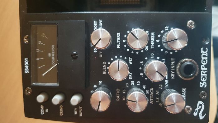 Serpent SB4001 Stereo Bus Compressor & Lindell 506 Power