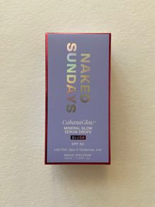 Naked Sundays cabana glow serum drops Blush