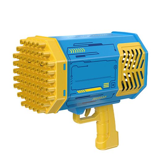 69Hole Bubble Gun Automatic Bubble Maker Luminous Kids Electric Bubble Machine