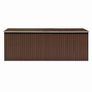 Garden Shed 257x489x181 cm Metal Brown Image 3