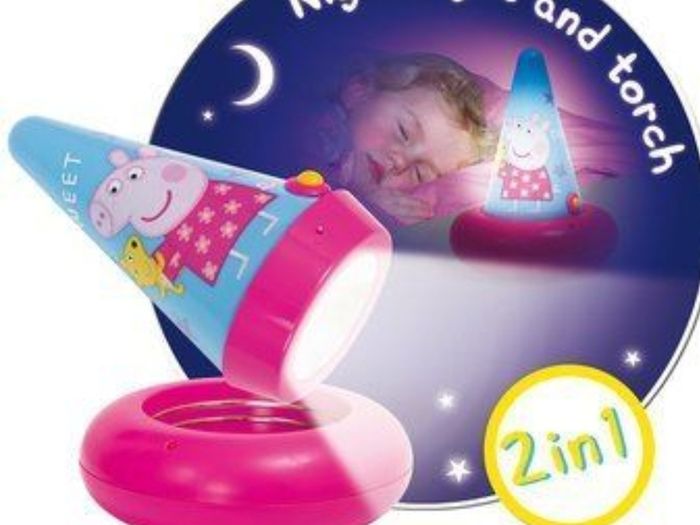 Peppa pig ; 2 in 1 Nightlight and Torch ; (DC 1)